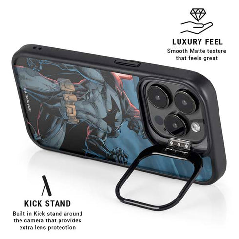 DC Comics Batman Future State Cover #4 By Jim Lee iPhone 15 Pro Kickstand Case